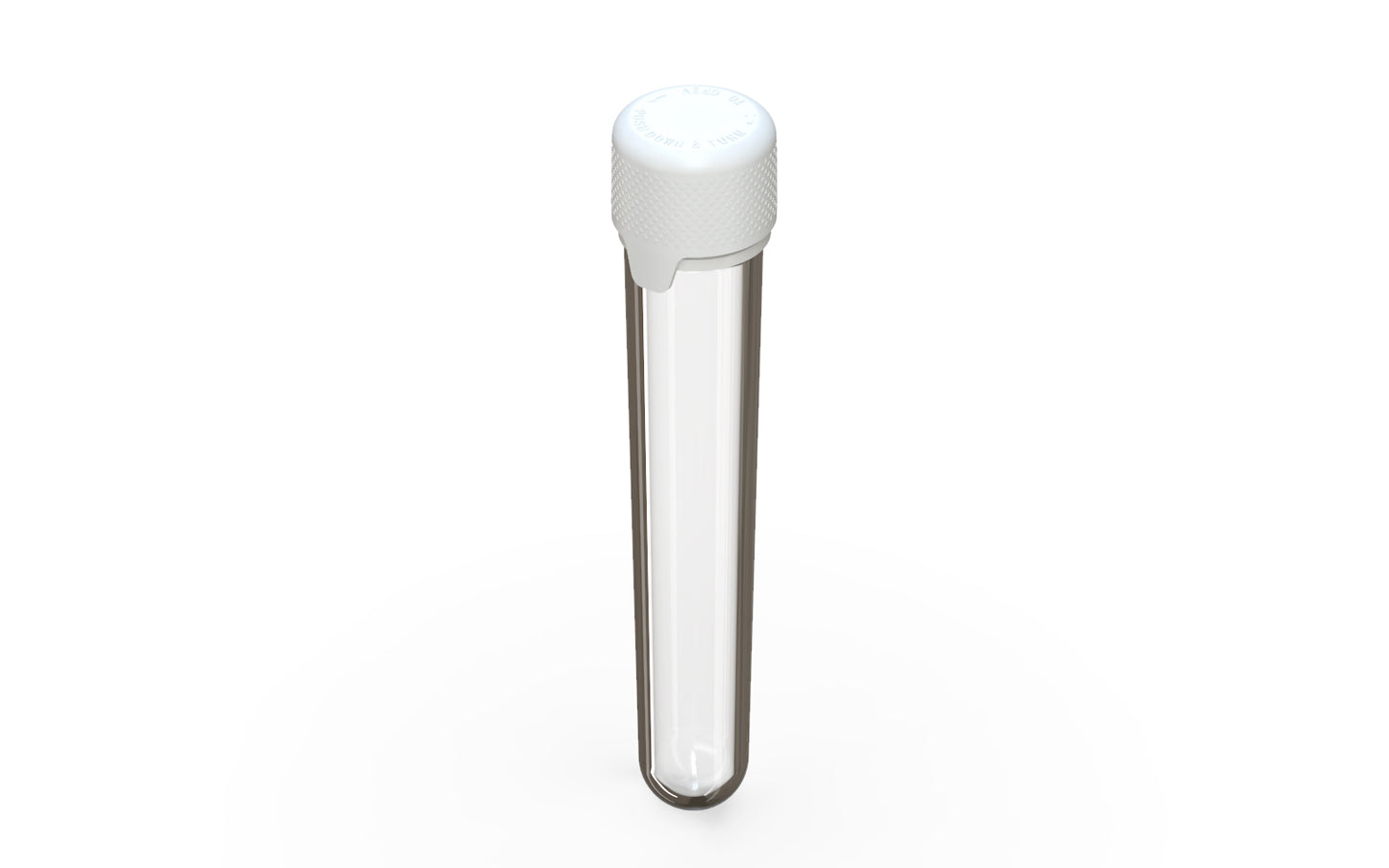 Chubby Gorilla|25x120mm Clear Tube W/ Aviator CR White Cap