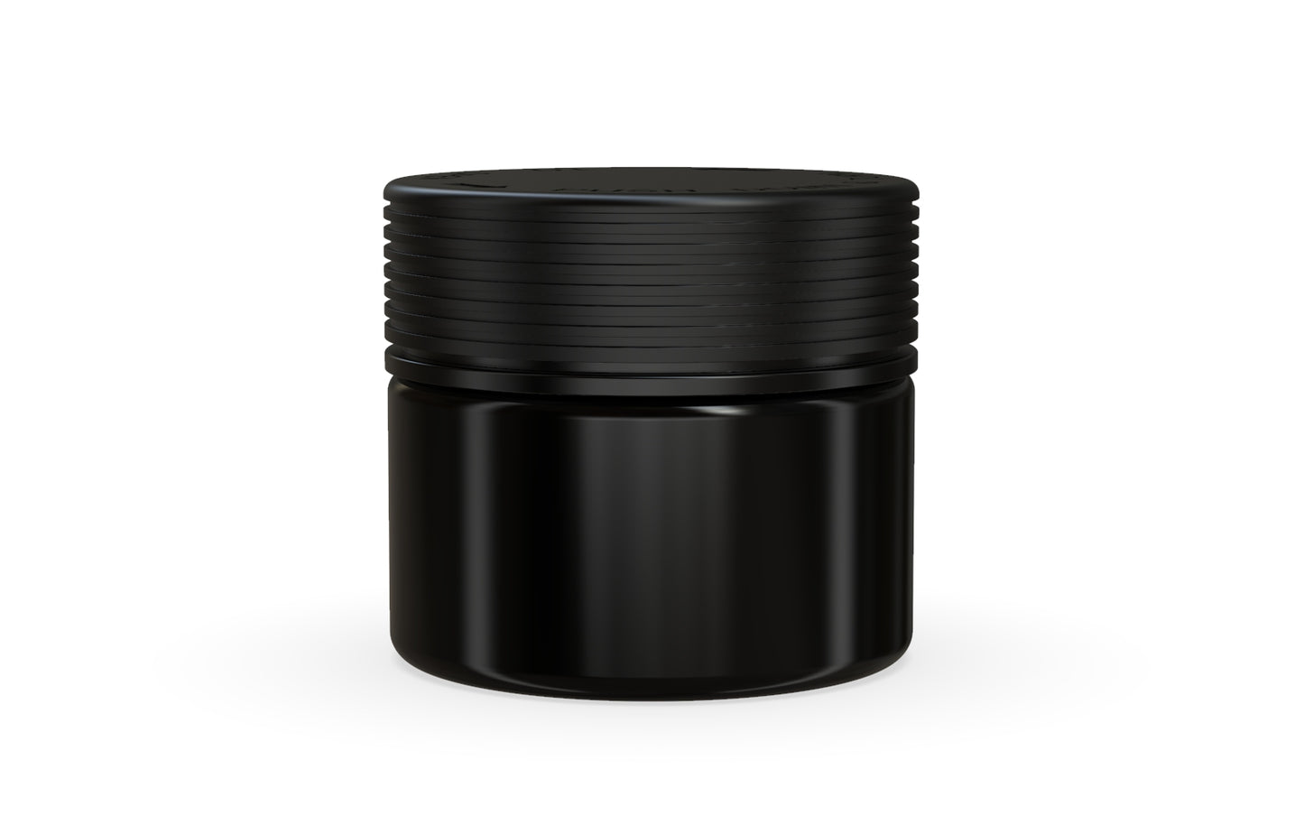 Chubby Gorilla|10oz Black XL Jar W/ Spiral CR Black Cap