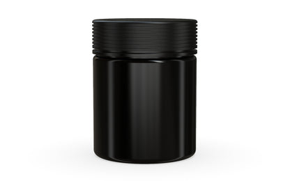 Chubby Gorilla|18.5oz Black XL Jar W/ Spiral CR Black Cap