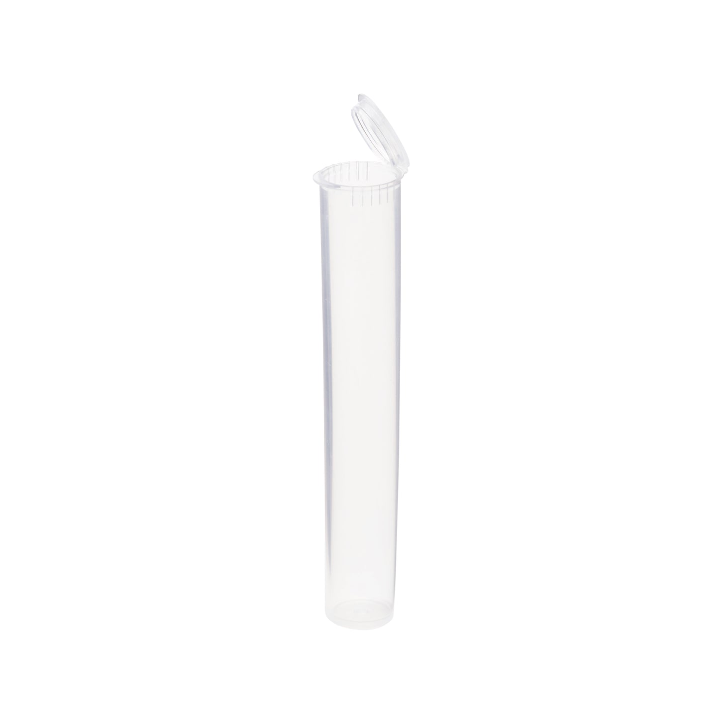 116mm Child Resistant King Size Pop Top Clear Plastic Pre-Roll Tubes
