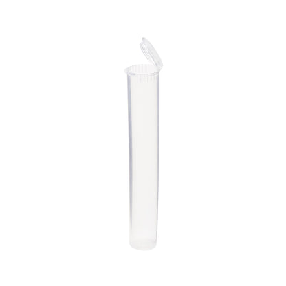 116mm Child Resistant King Size Pop Top Clear Plastic Pre-Roll Tubes