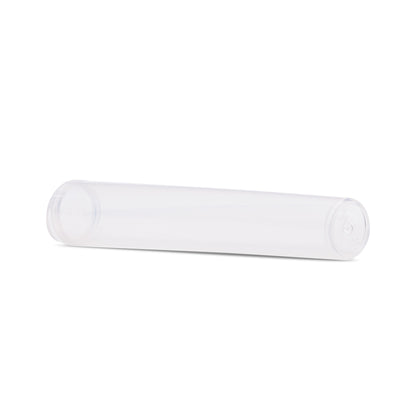 116mm Child Resistant King Size Pop Top Clear Plastic Pre-Roll Tubes