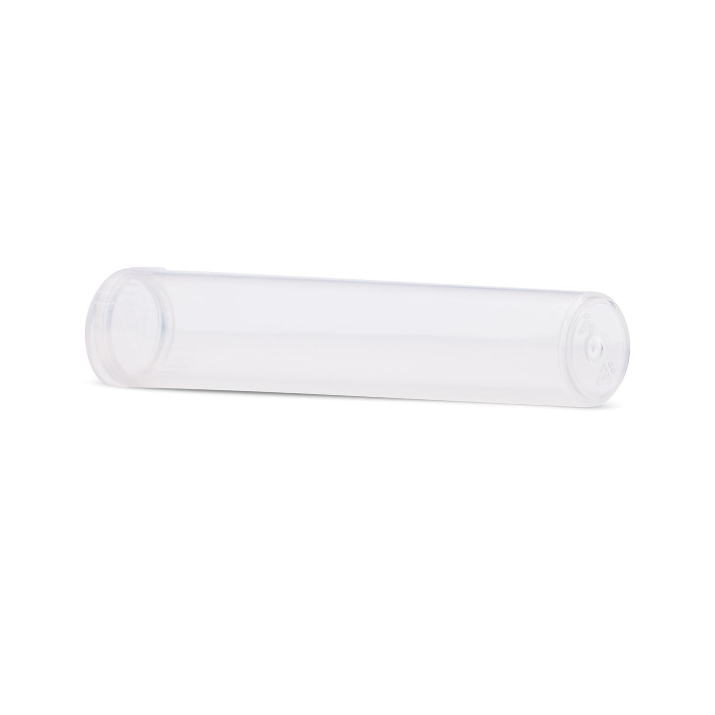 98mm Child Resistant Clear Pop Top Plastic Pre-Roll Tubes